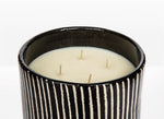 Duftkerze im ZEBRA Design - designmaroc.de