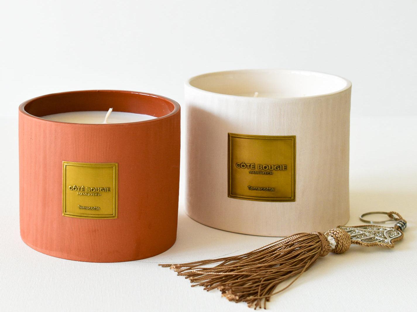 Duftkerze WHITE GINGER - designmaroc.de